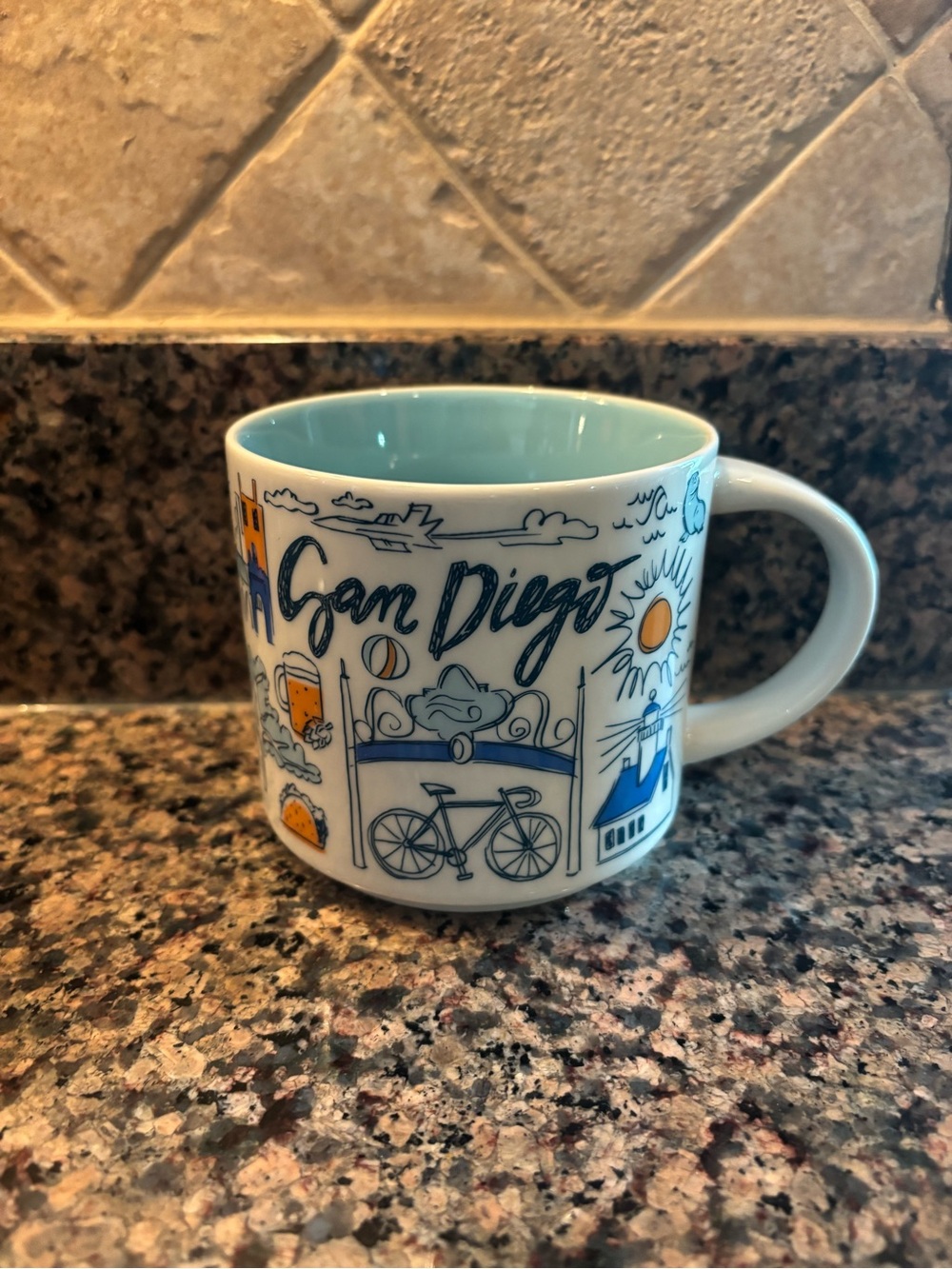 San Diego Starbucks Been There Series Mug